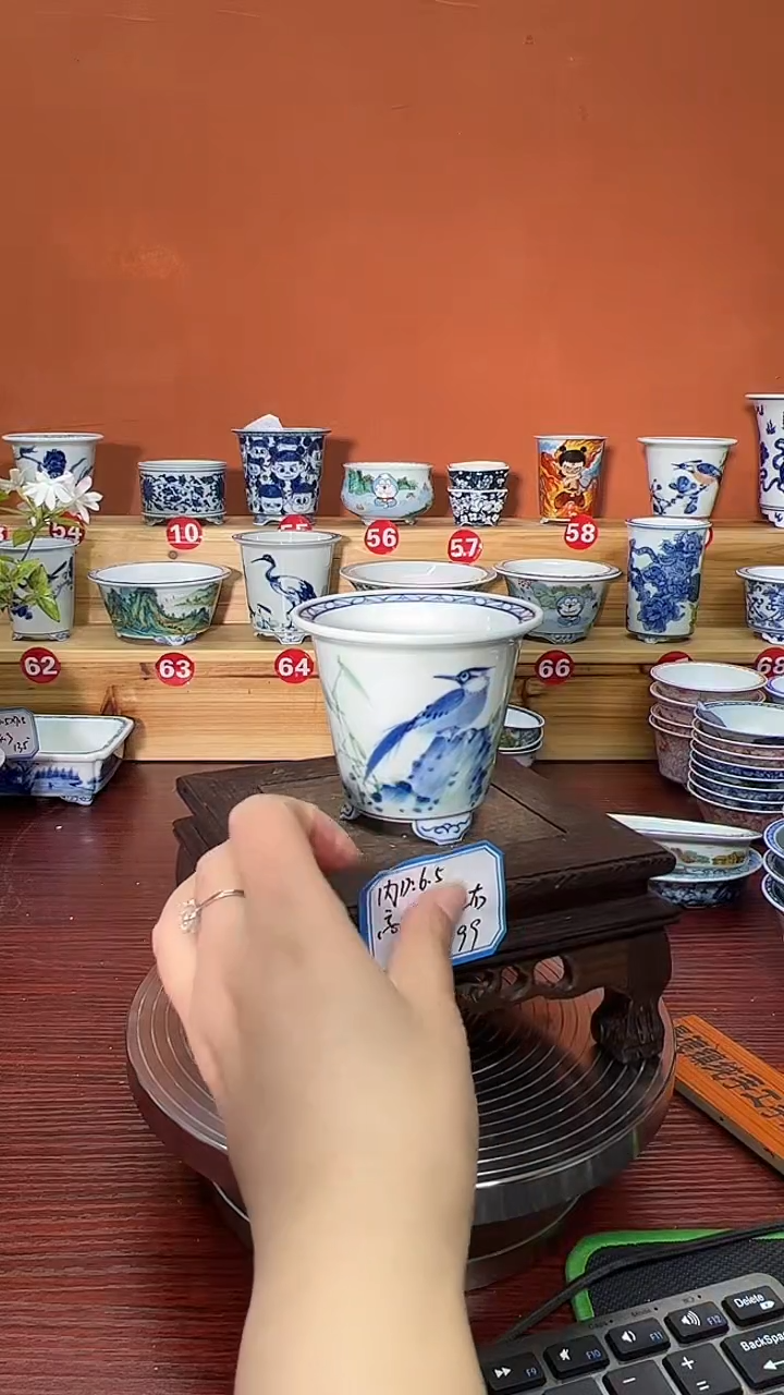 【闪购商品】景德镇墨奈手绘陶瓷