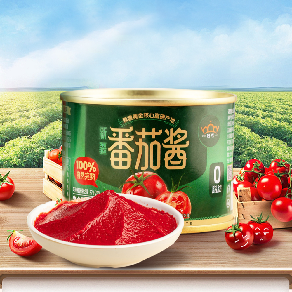 新疆番茄酱198g罐装