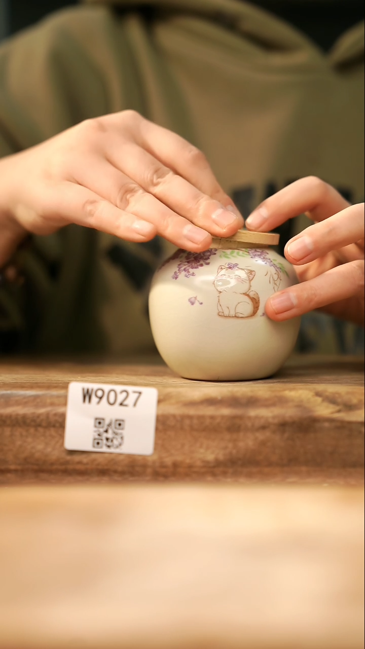 【经典福利】/ 茶叶罐@@W9027