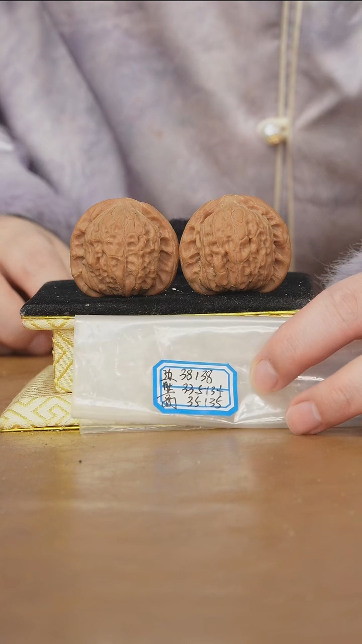 把件文玩核桃非嫁接将军帽