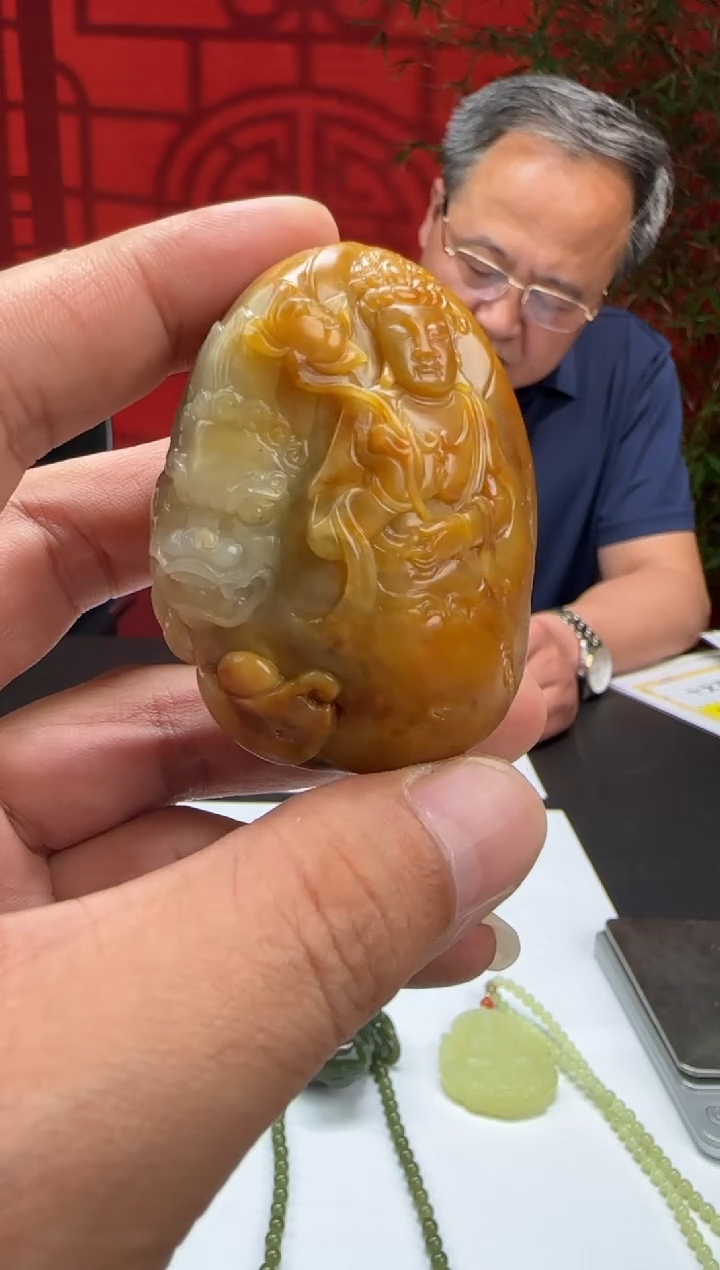 和田玉未镶嵌颈饰多样性发货1182