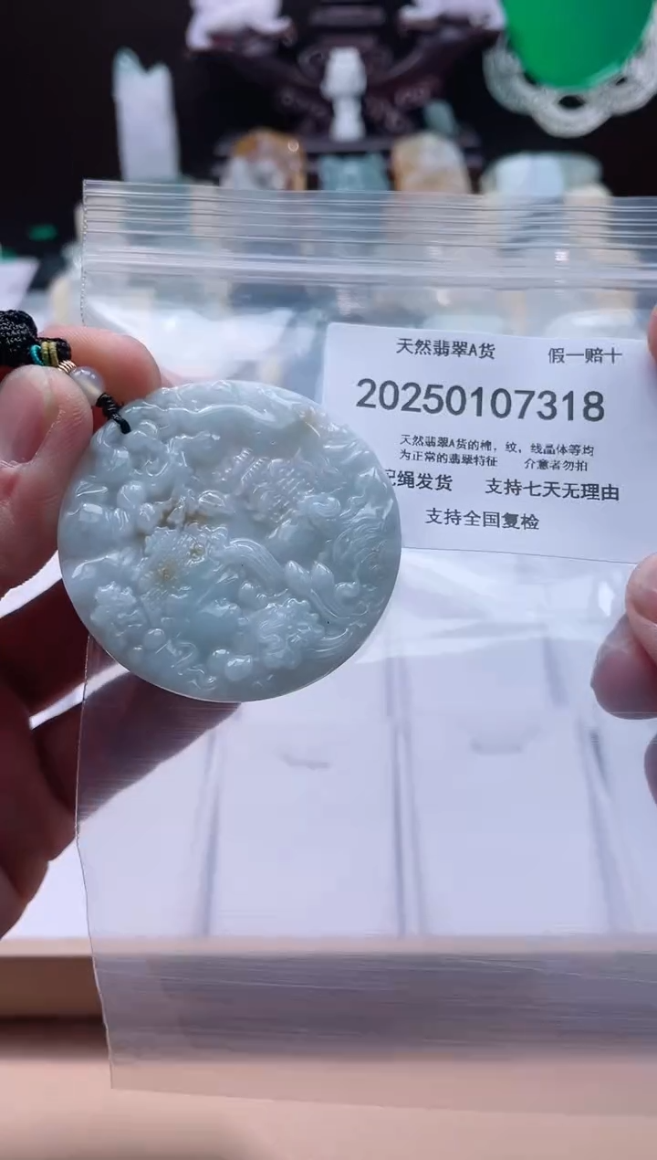 【闪购商品】翡翠颈饰未镶嵌闪购商品8号店200250010024