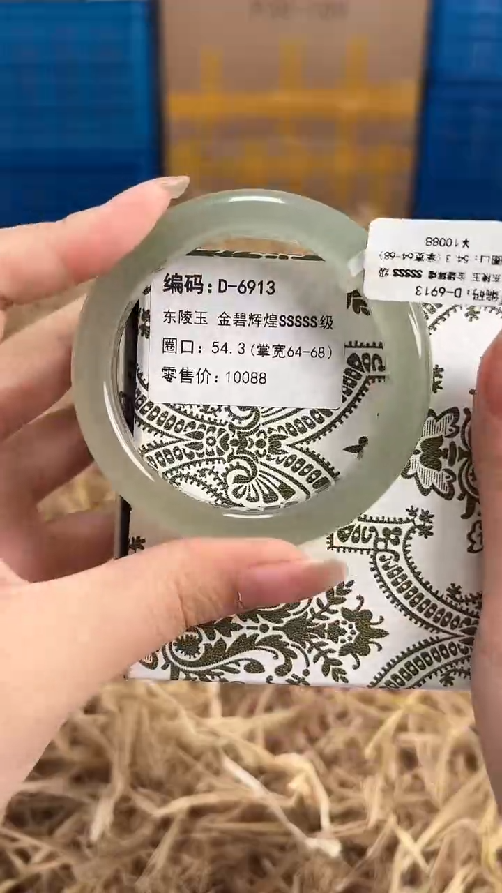 未镶嵌手镯石英质玉D-6913