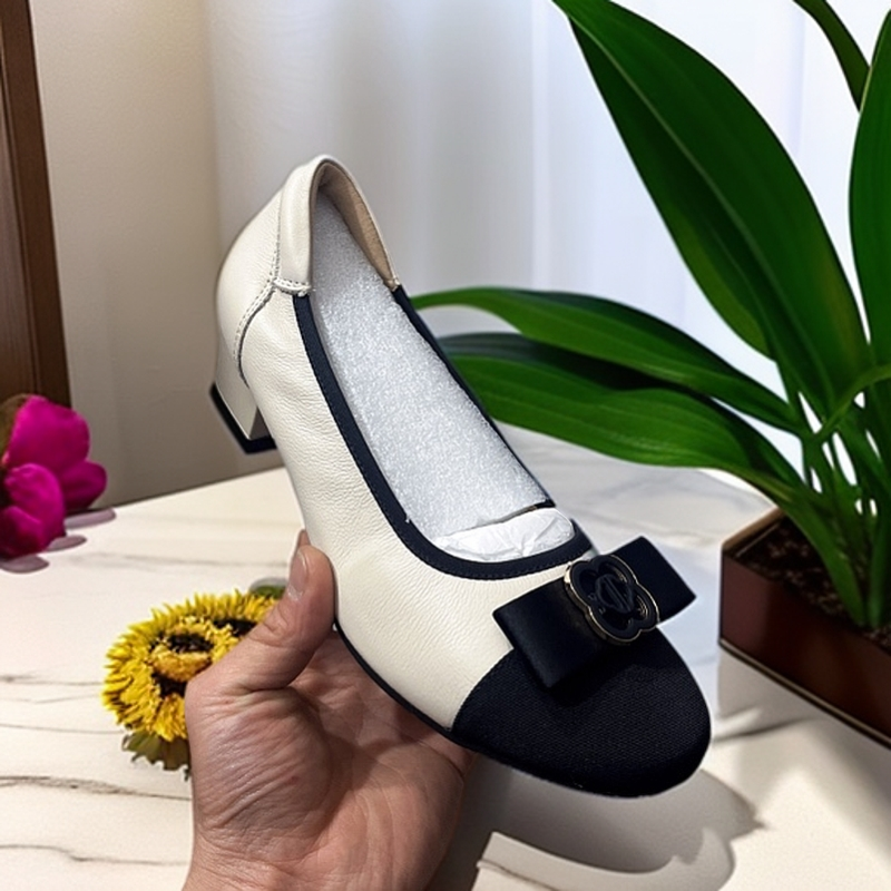 22339高品质新款头层牛皮浅口单鞋