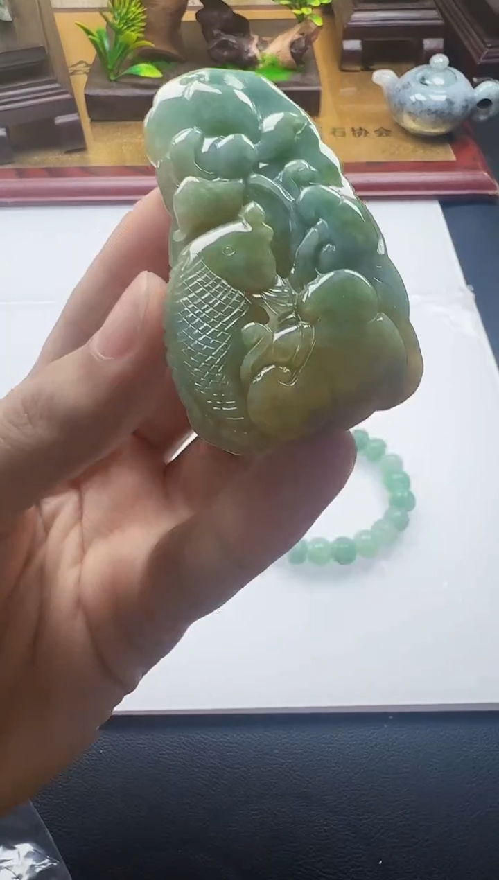 吊坠(不含链)未镶嵌翡翠1