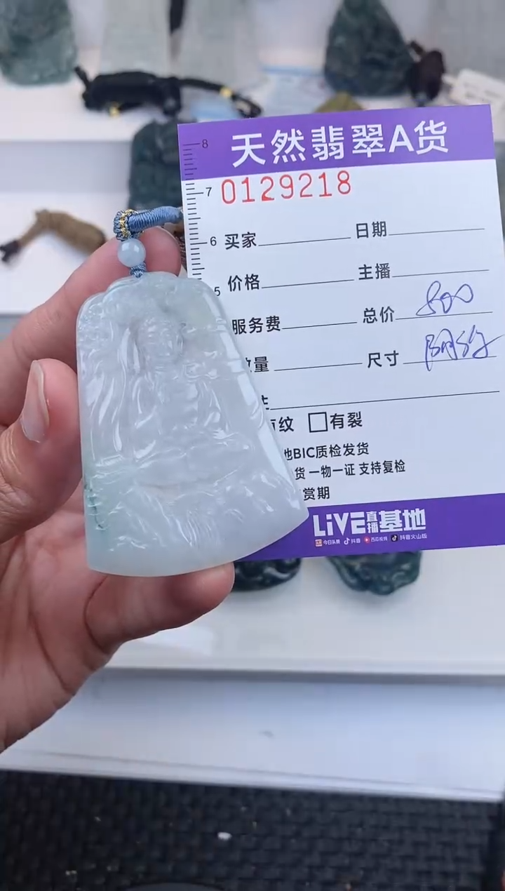 【闪购商品】翡翠颈饰未镶嵌        218