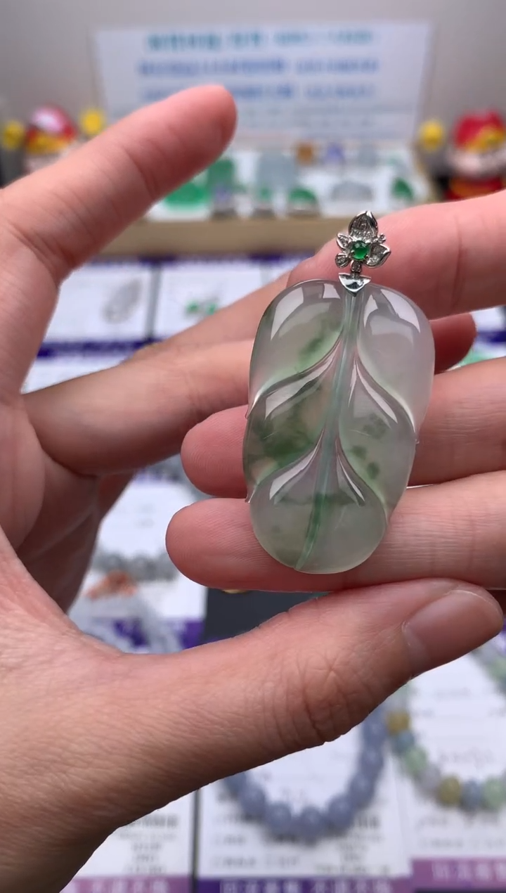 【闪购商品】定制翡翠18K金镶嵌模式推广期24小时鉴赏期