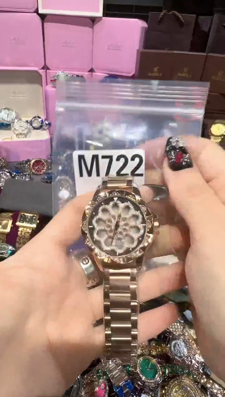 石英机芯不锈钢不锈钢直播定闪专用