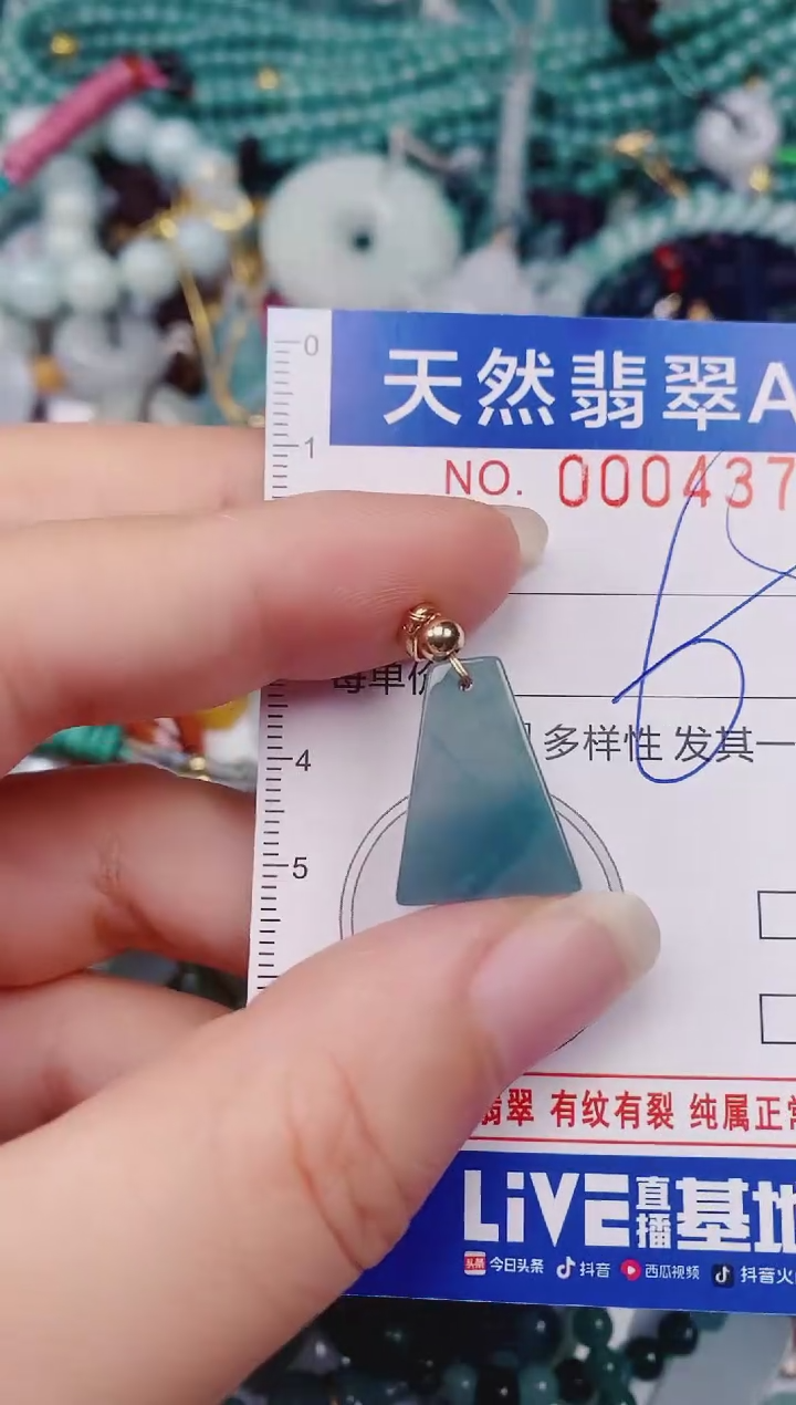 颈饰未镶嵌翡翠00004372