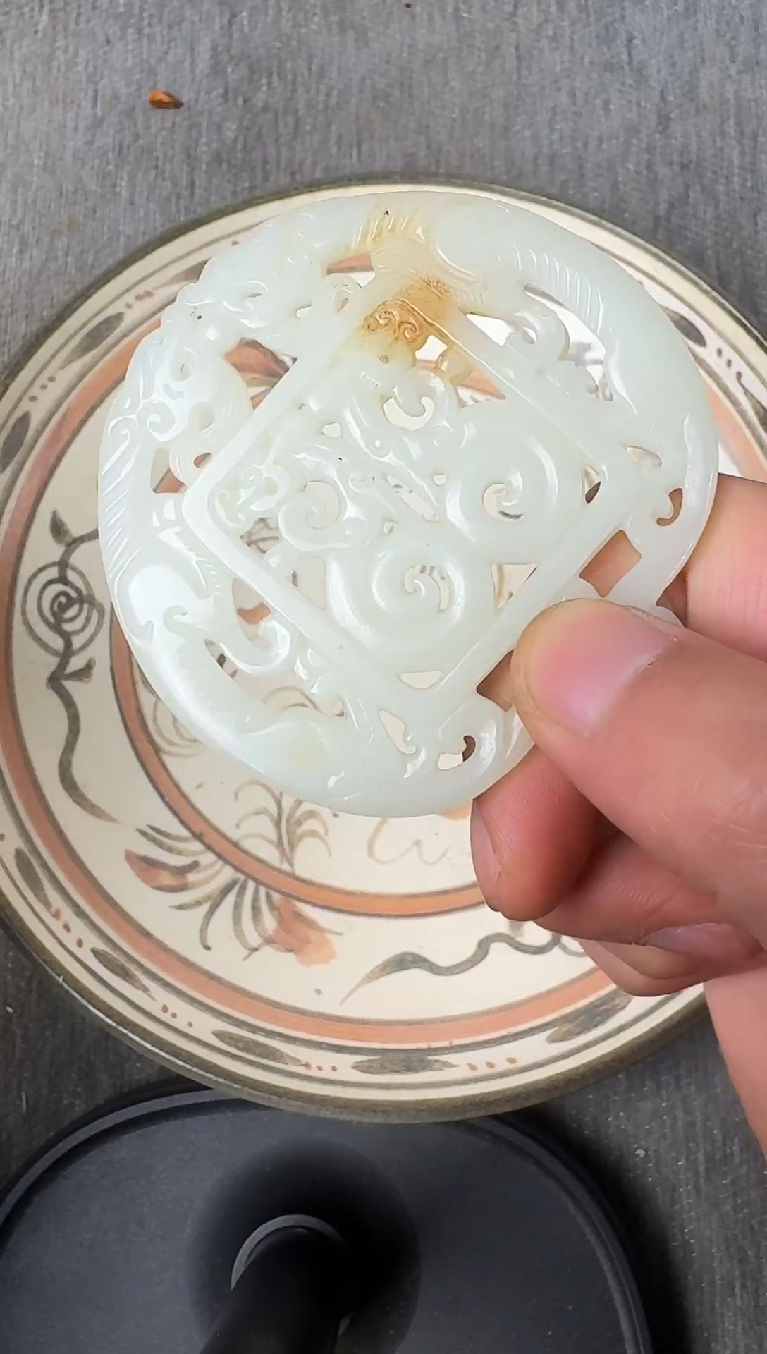 未镶嵌和田玉把件88888