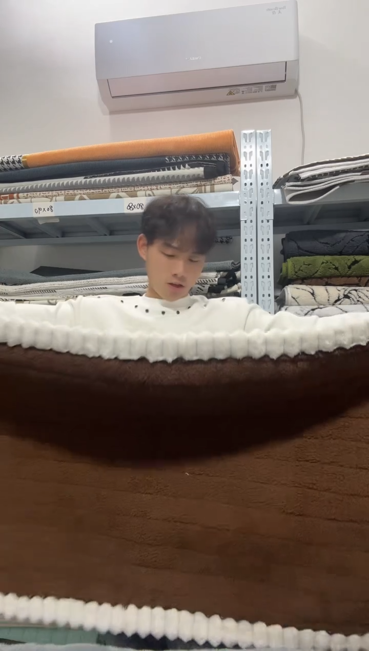 羊驼毛70*150     咖色