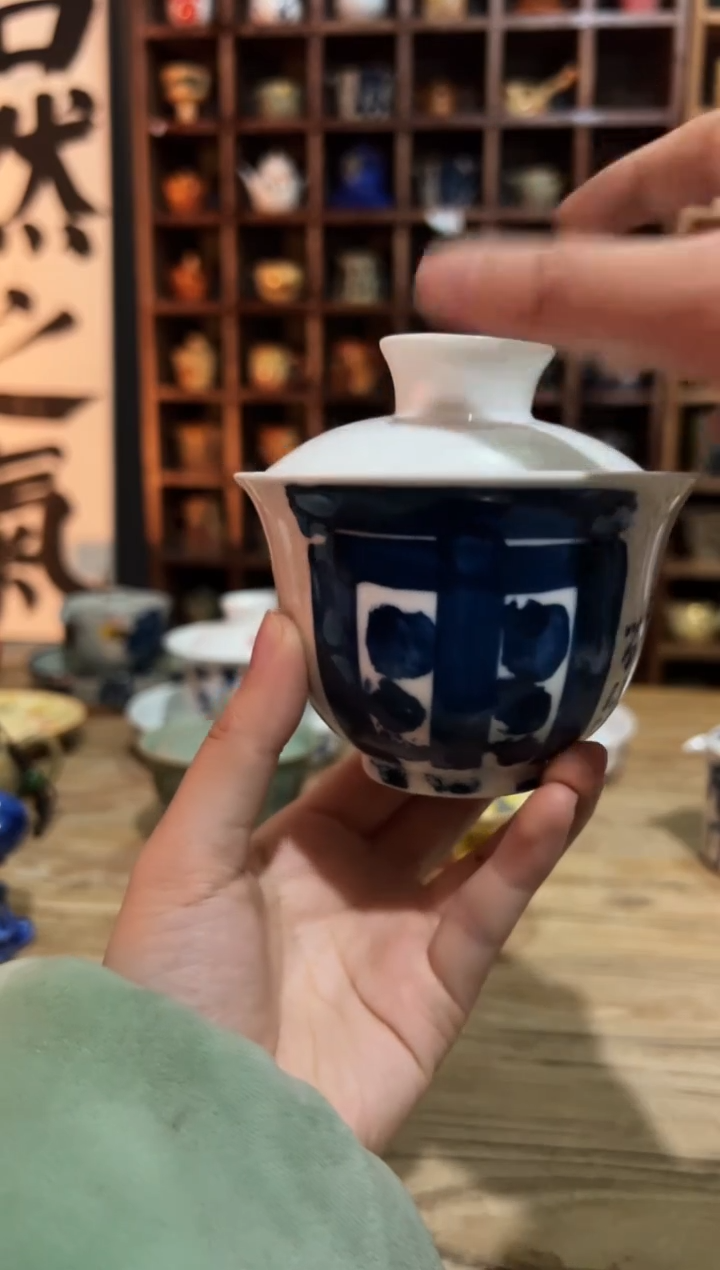 【闪购商品】观云听雨原创手绘茶具
