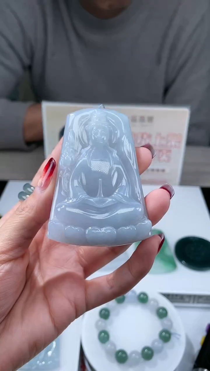 【闪购商品】定制翡翠未镶嵌不退不换CMH1件-A