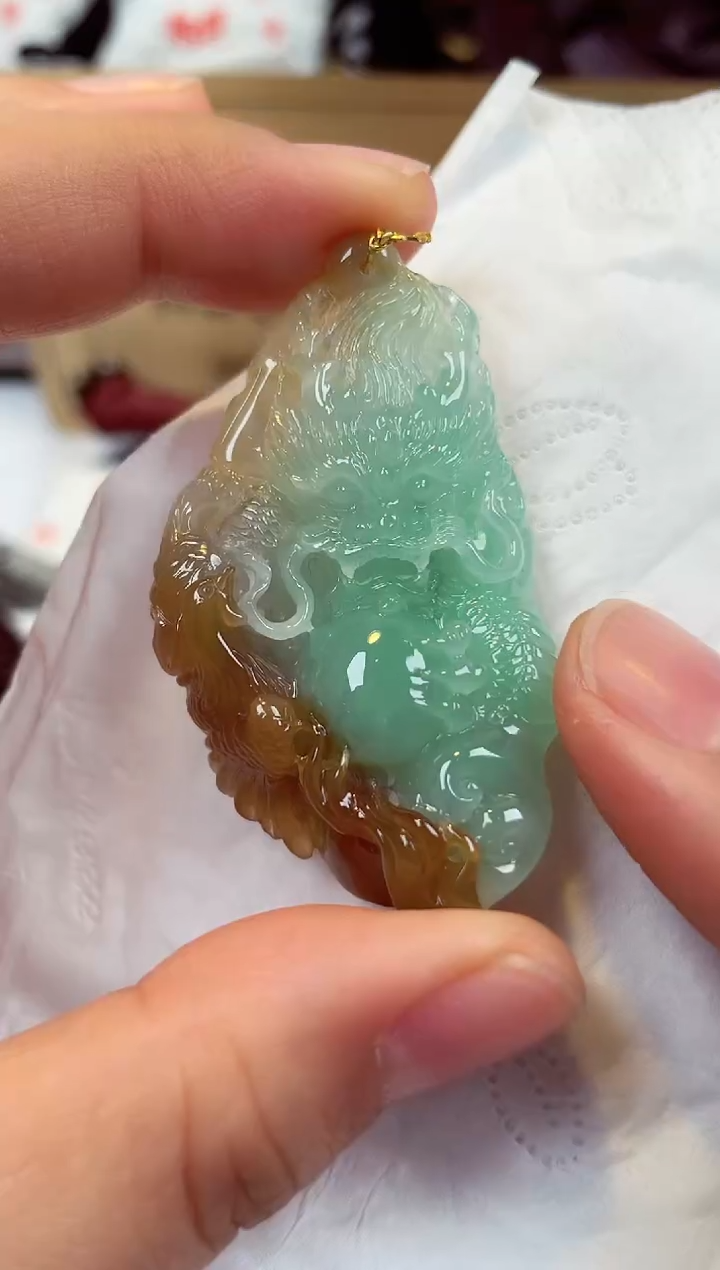 【闪购商品】翡翠颈饰未镶嵌天然缅甸翡翠A货