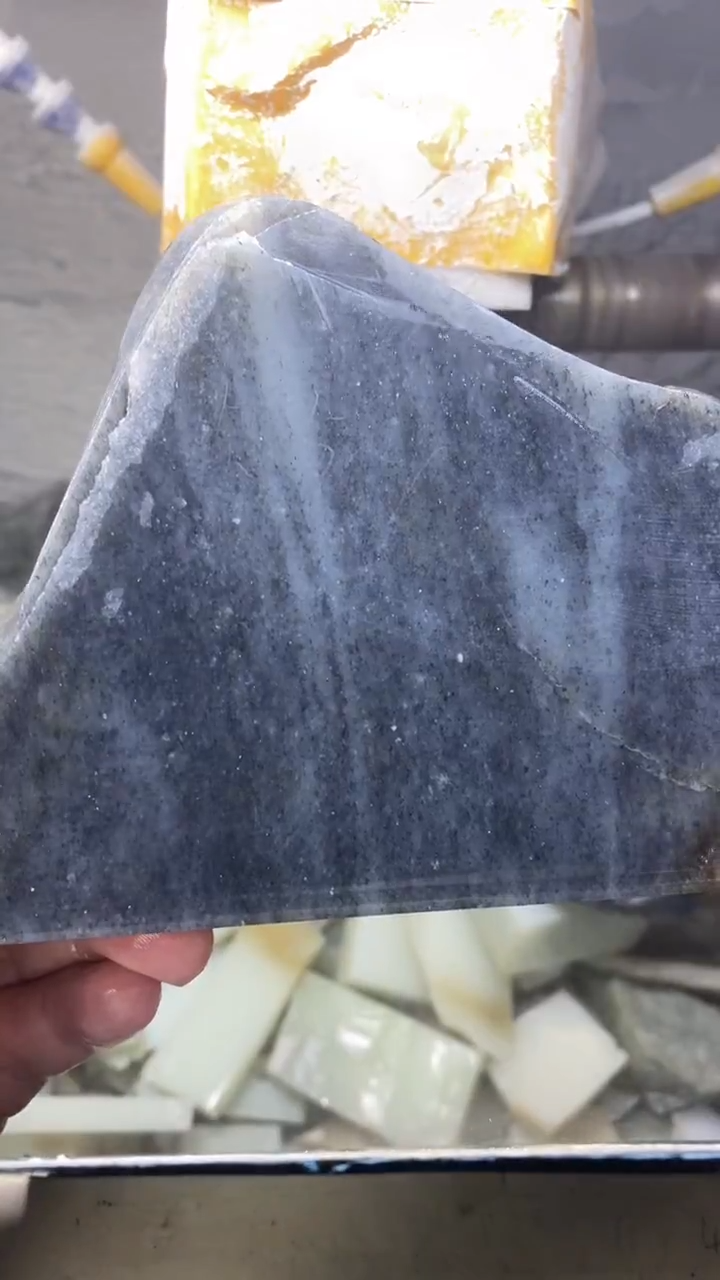 定制和田玉毛货抛光卡15手串