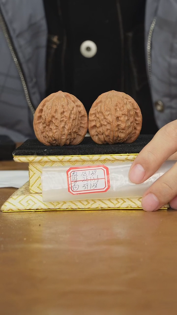 把件文玩核桃非嫁接将军帽