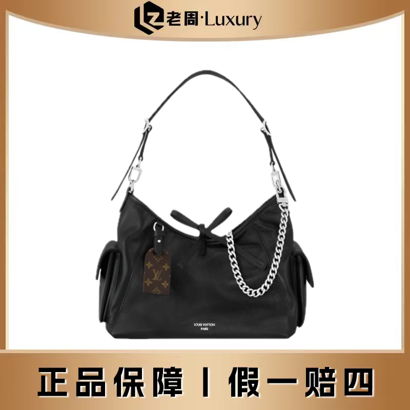 未使用 LouisVuitton/路易威登 黑武士carryall cargo 单肩斜挎包