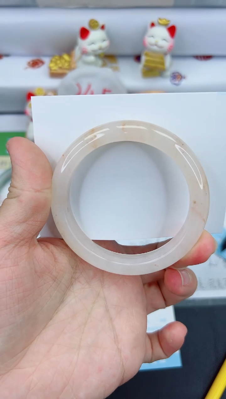 【闪购商品】石英质玉手镯未镶嵌2682-56.6