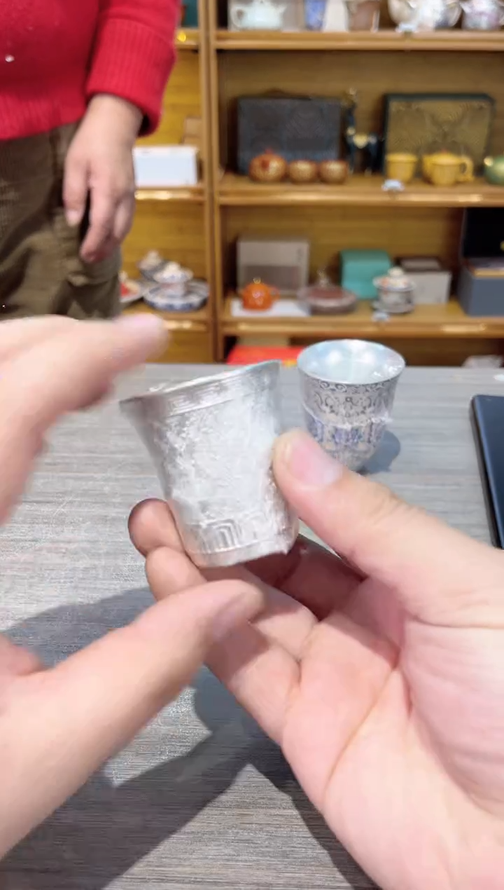 【闪购商品】竹子小银杯茶具茶具