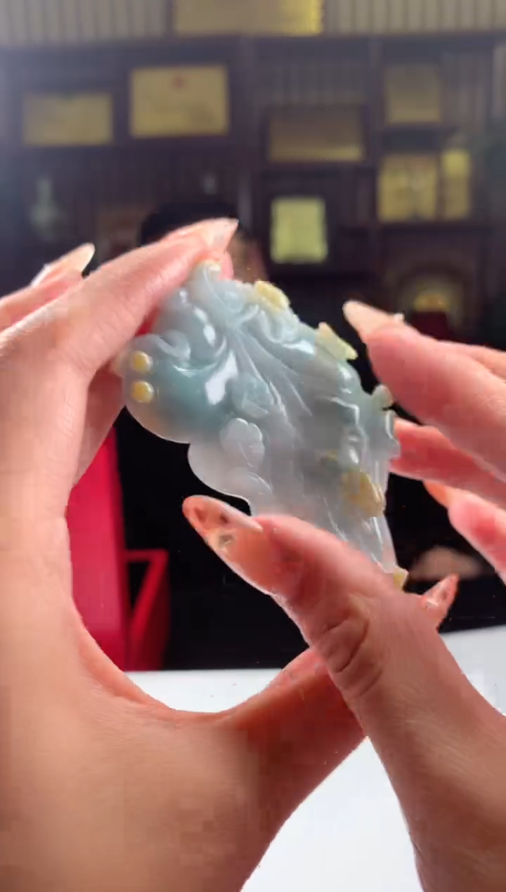 【闪购商品】定制翡翠未镶嵌挂件发货（拍一发一）