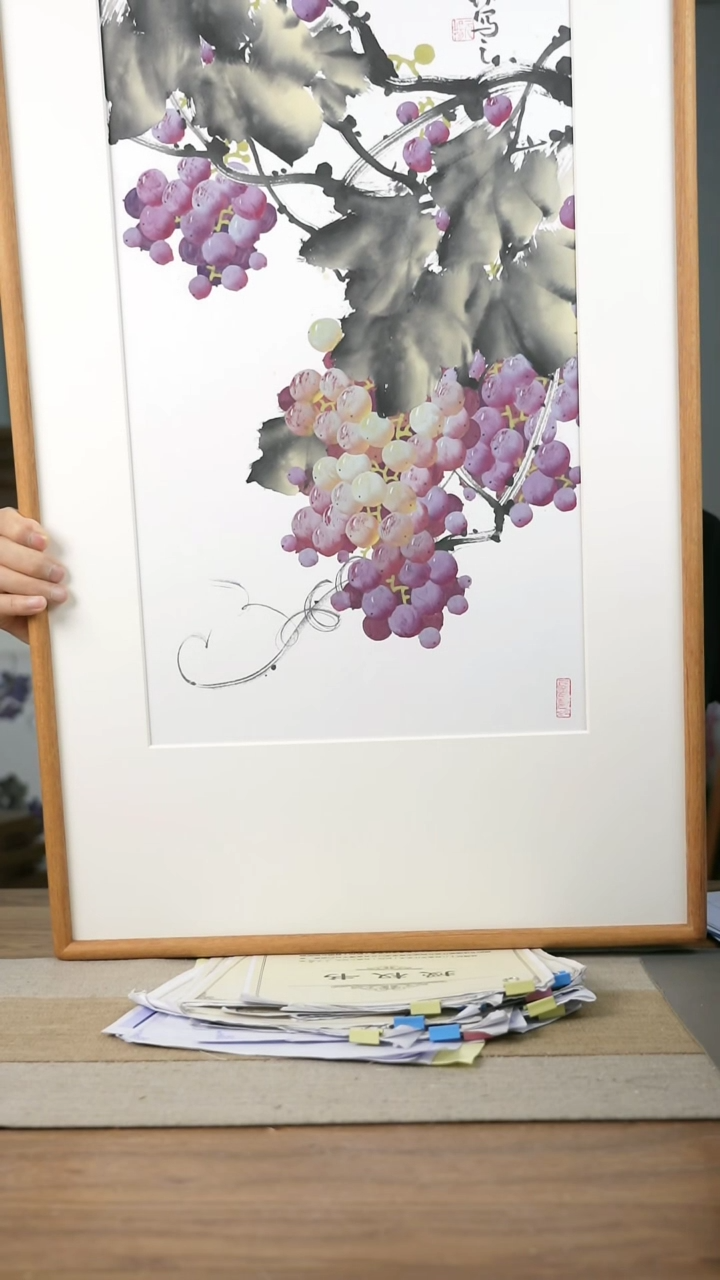 【闪购商品】书法协会会员老师带框作品-