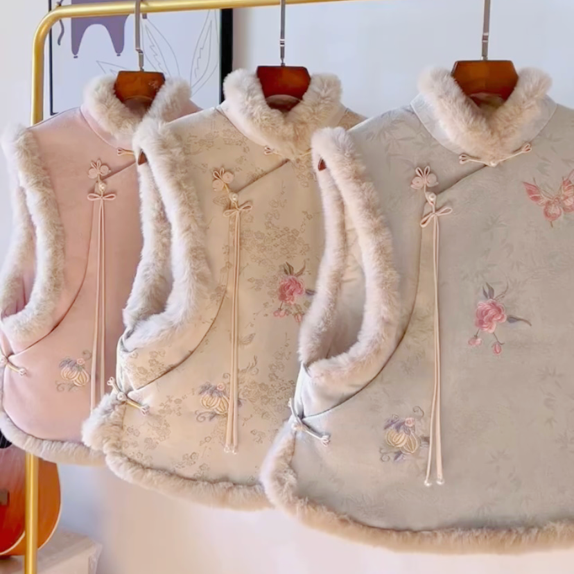 苏故里【马甲合集】百搭加绒秋冬文艺显瘦新中式日常旗袍马甲气质衣