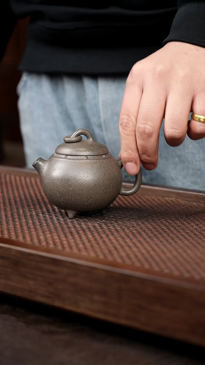 茶壶紫砂岩中泥明明圆灯