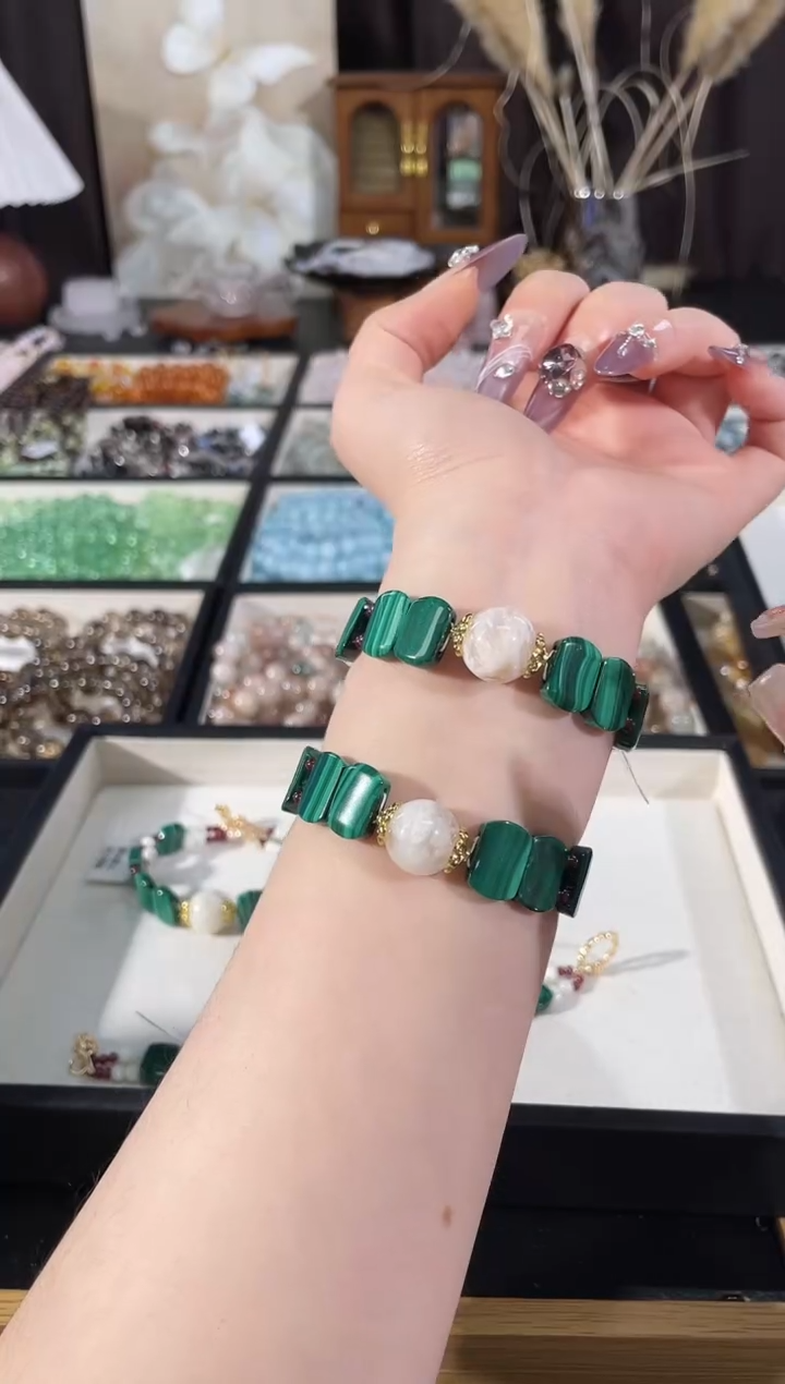 合金手串水晶a-2169