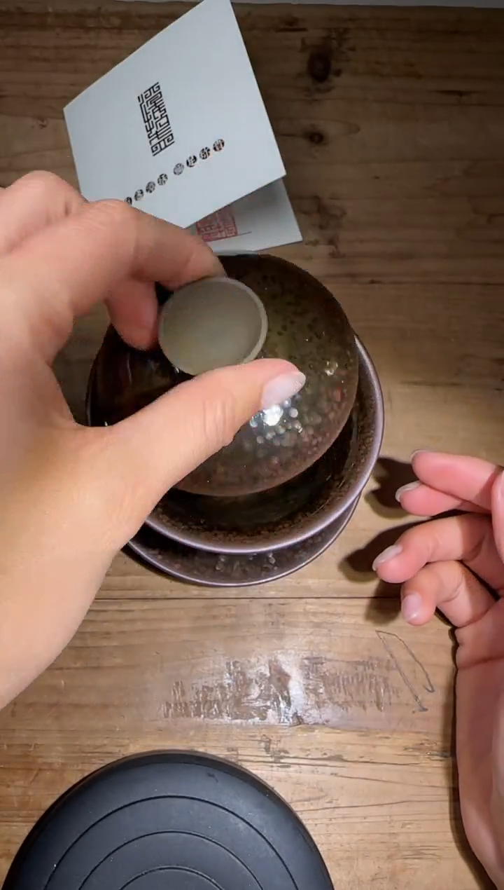 【闪购商品】茶盏李振贵精品建盏分享235