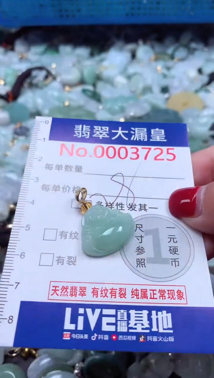 颈饰未镶嵌翡翠3725