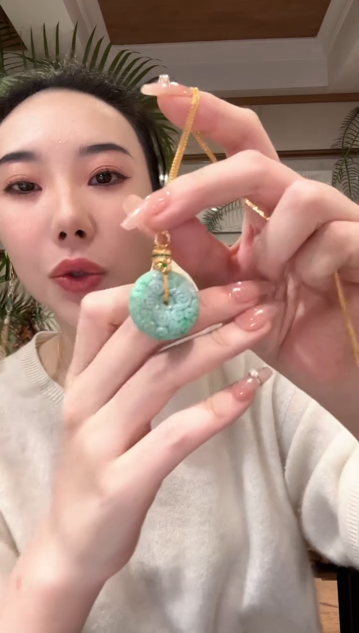 【闪购商品】翡翠颈饰未镶嵌国风