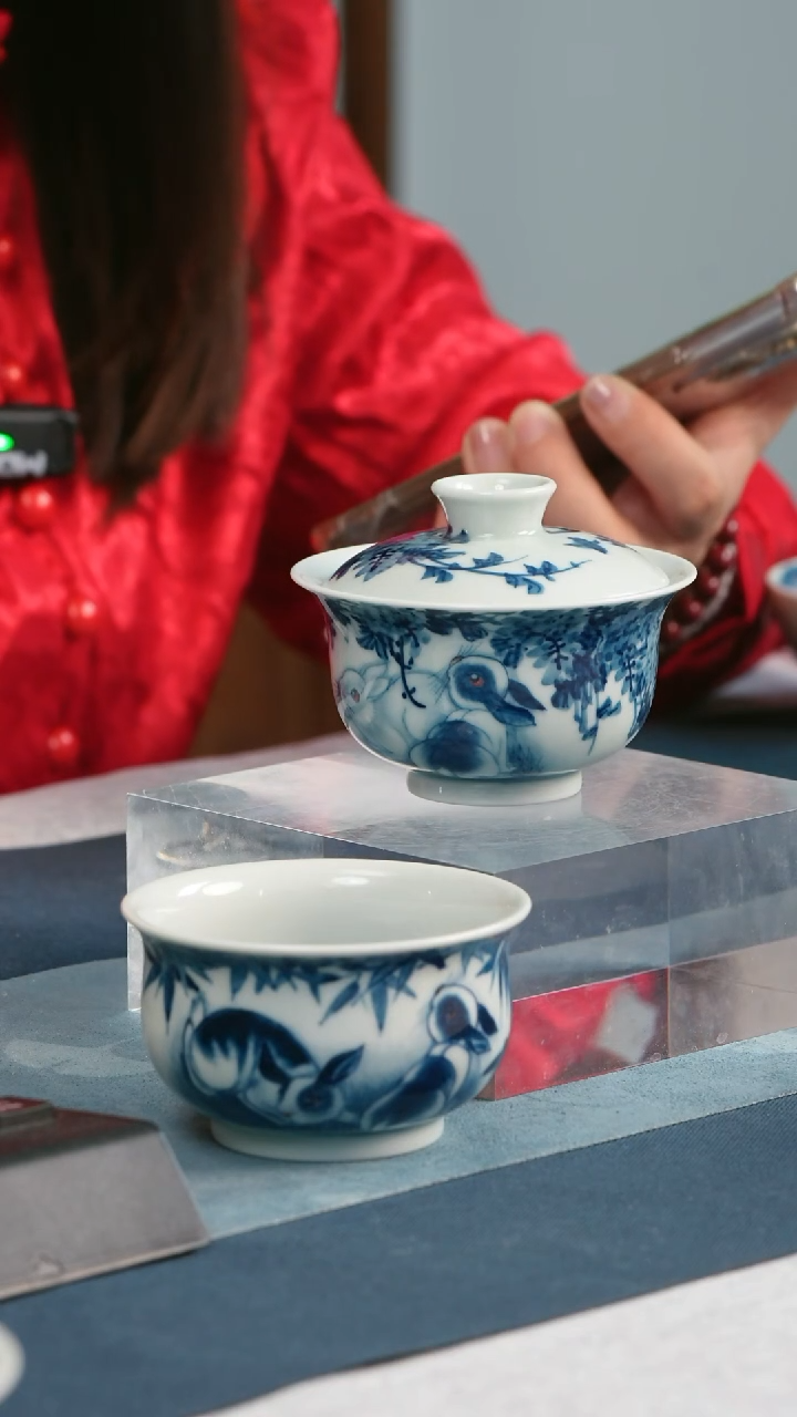 盖碗瓷庄**梦姚贵琥