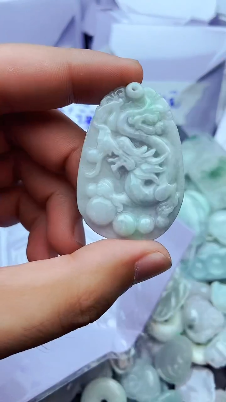 翡翠未镶嵌颈饰冰工厂甄选多样性发货微瑕介意勿拍~