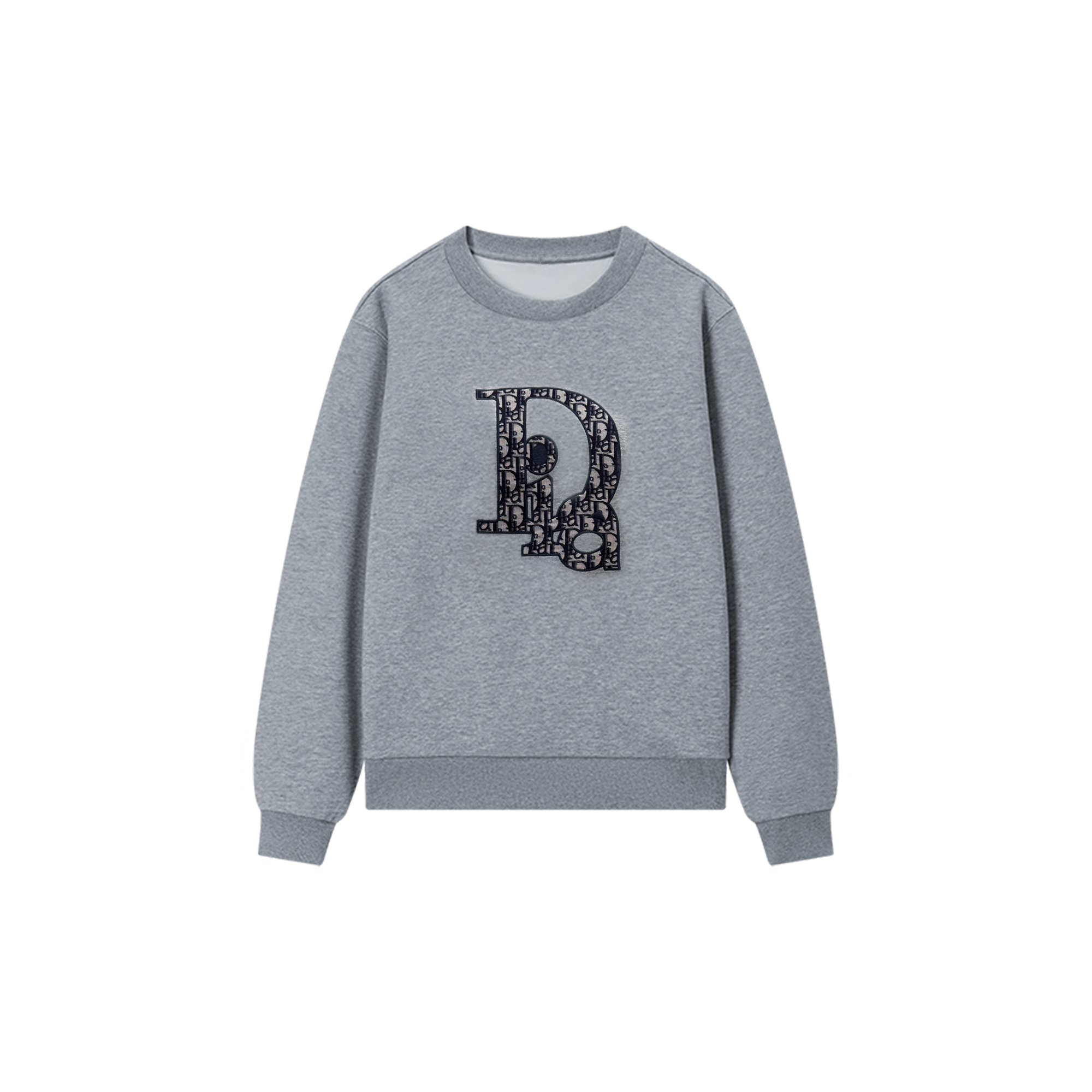 DIORA HEALY/迪奥海莉早秋女士新款字母刺绣长袖卫衣33D6783409