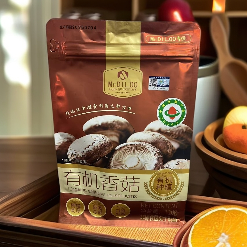Mr.DIL.OO 有机香菇120g