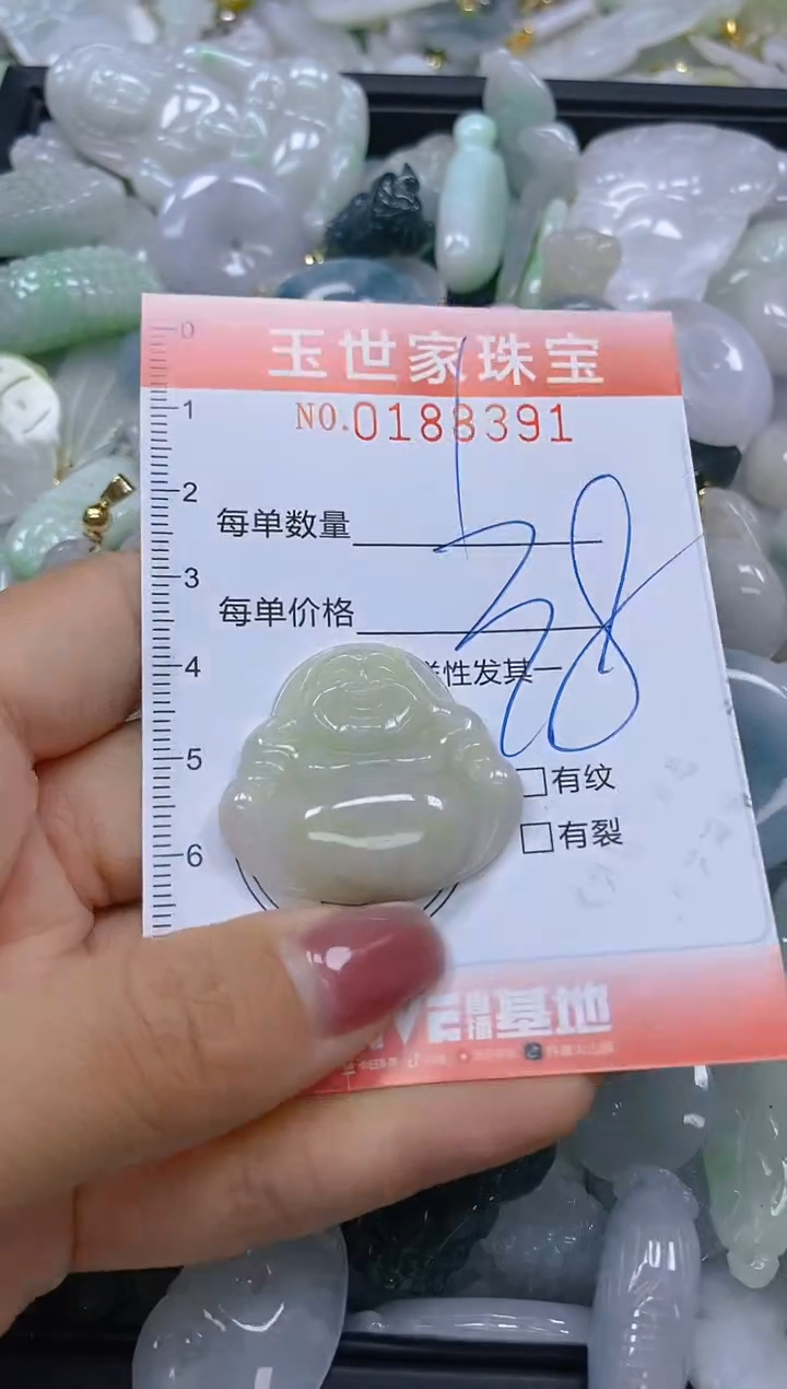 【闪购商品】翡翠颈饰未镶嵌闪购0188391