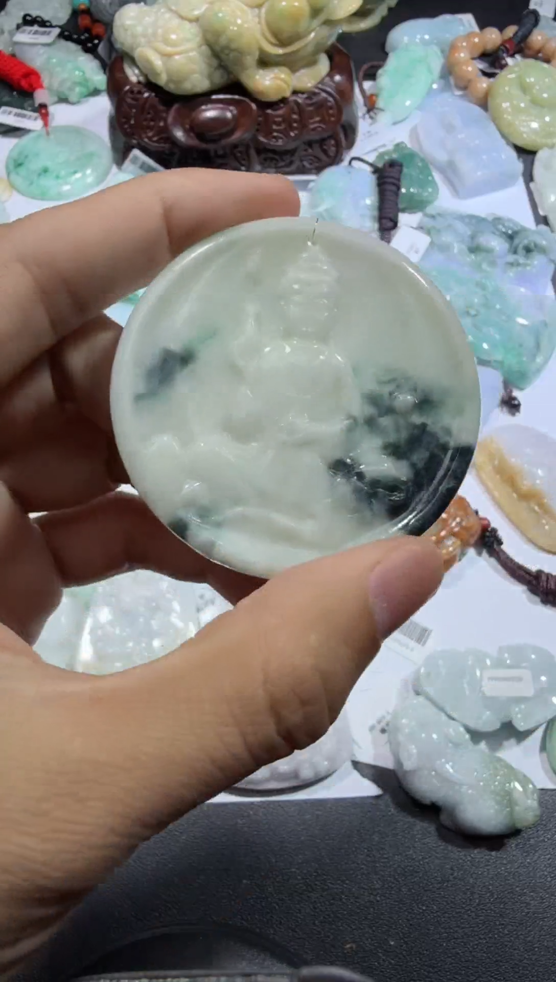 【闪购商品】翡翠颈饰未镶嵌00005485