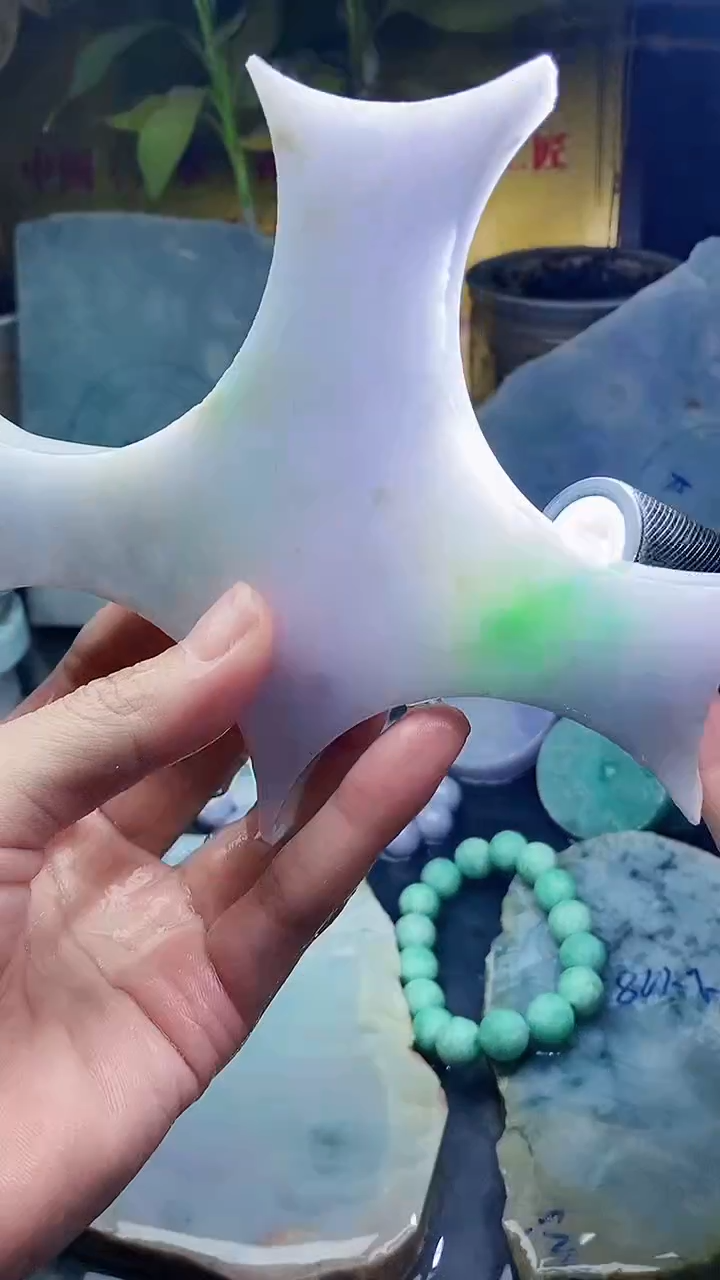 未镶嵌挂件翡翠小雨76