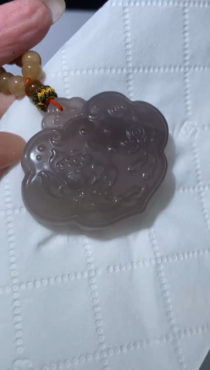 和田玉未镶嵌挂件299217   /多样性发一件