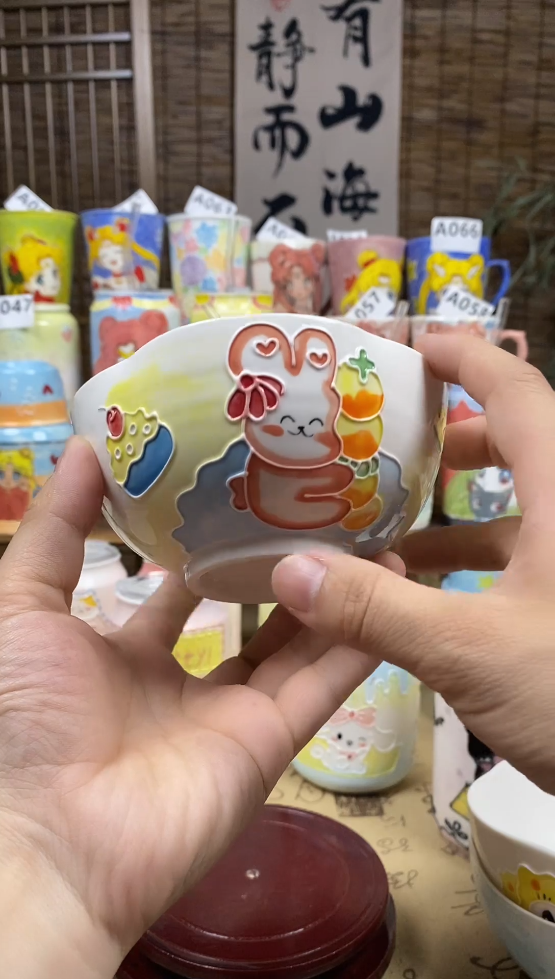 杯子景德镇可爱陶瓷杯