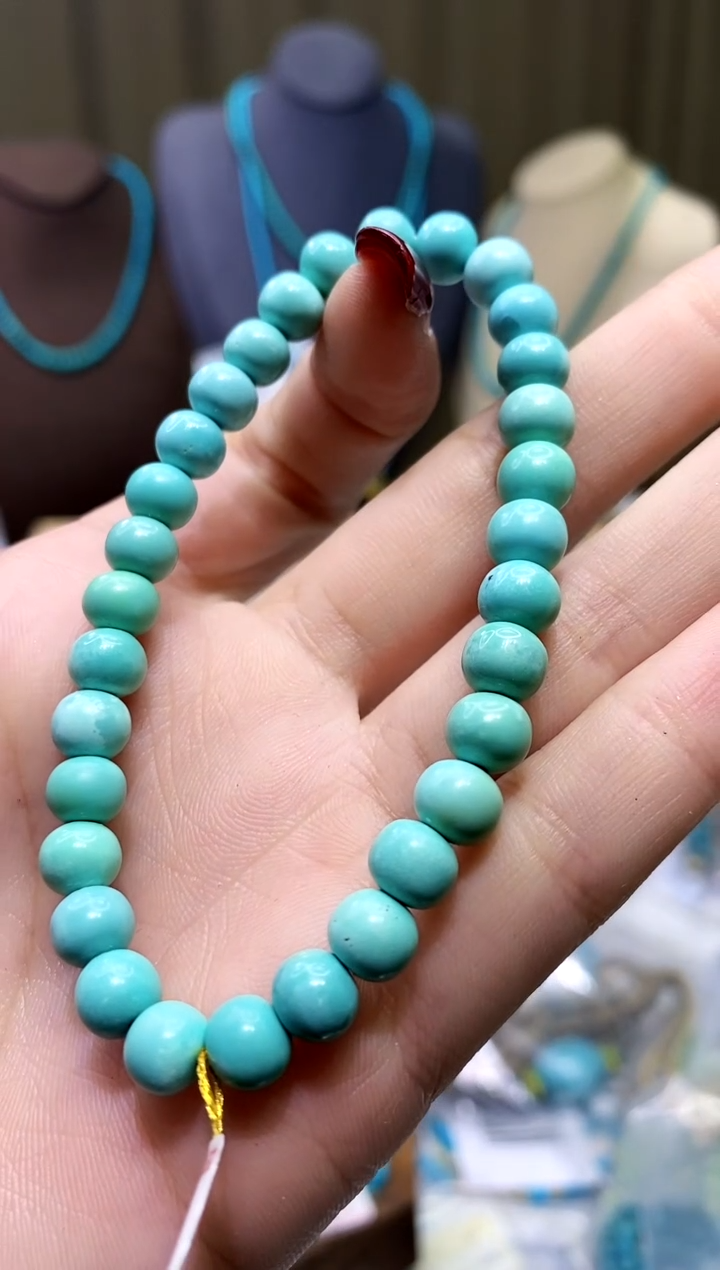 【闪购商品】绿松石手串未镶嵌965