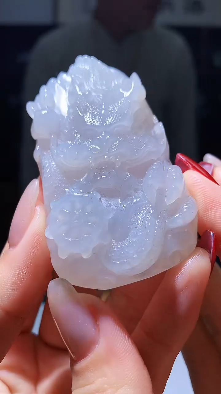 【闪购商品】定制翡翠未镶嵌1080hm-毛货挂件55