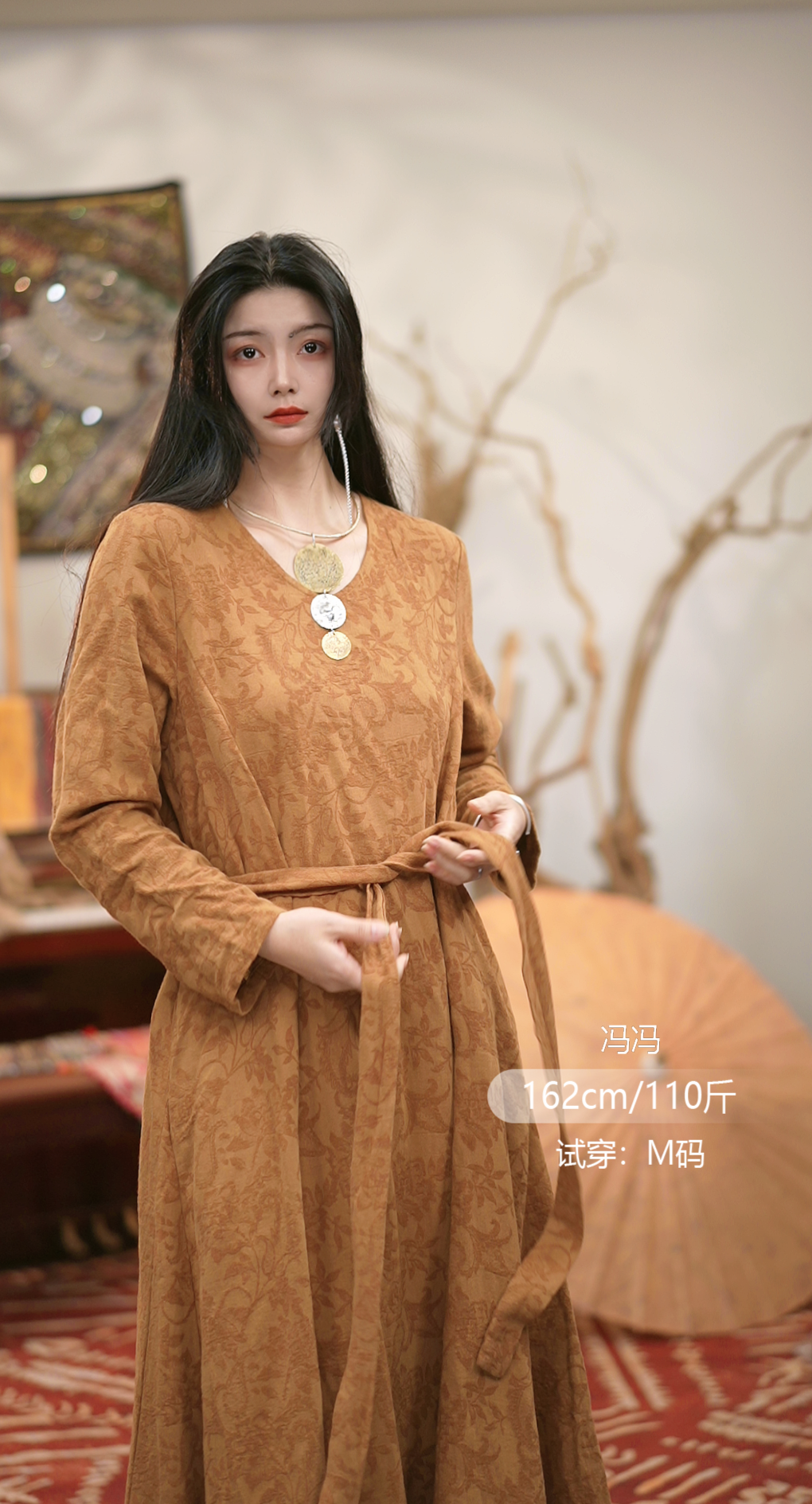 在雨中/疏影连衣裙8