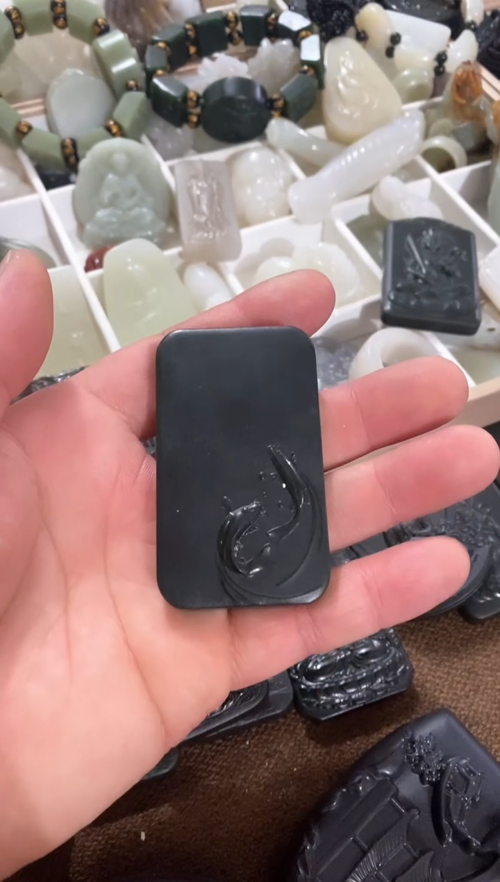 【闪购商品】和田玉吊坠(不含链)未镶嵌富贵有余