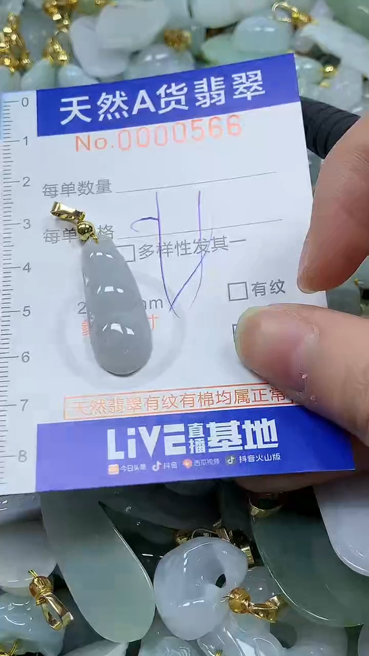 颈饰未镶嵌翡翠纯天然a货翡翠