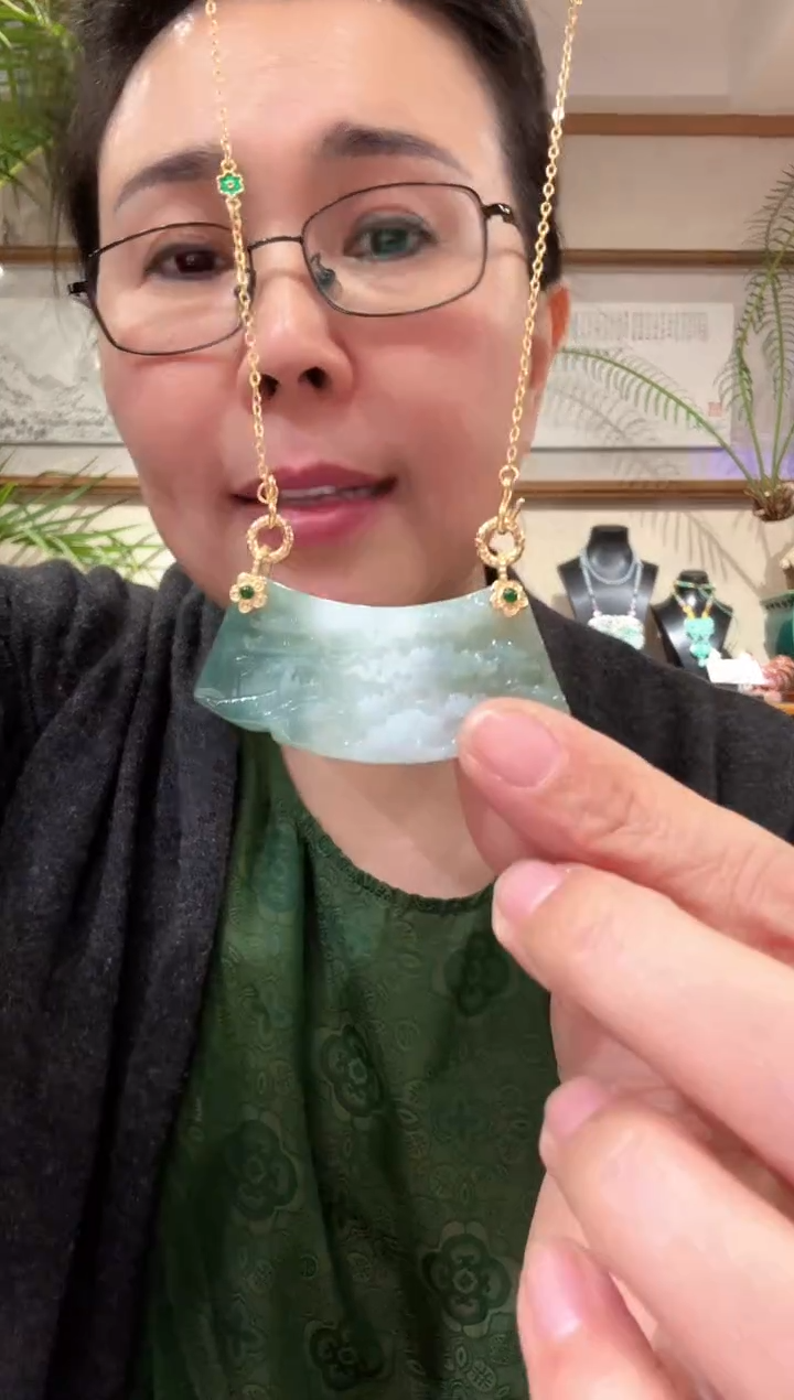 【闪购商品】翡翠颈饰未镶嵌国风