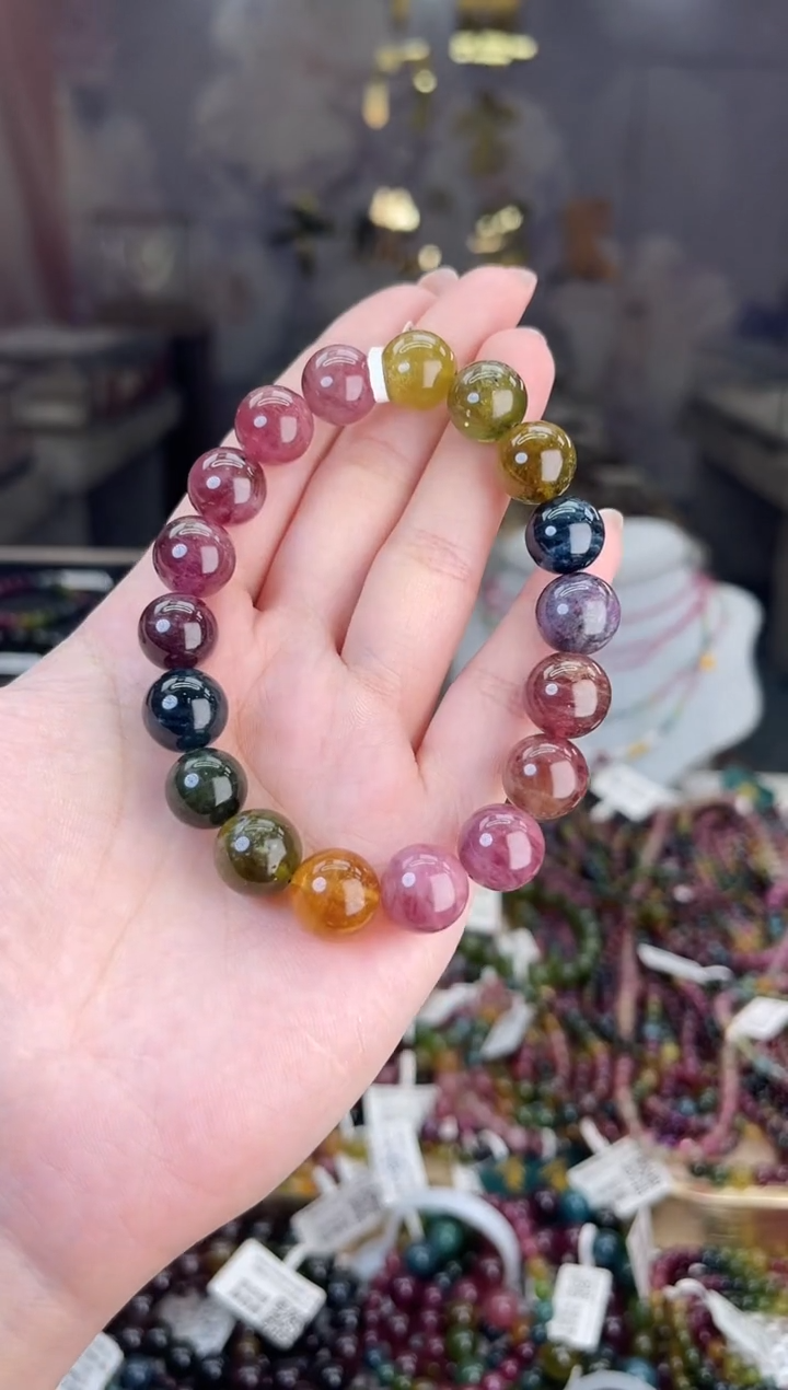 【闪购商品】碧玺/未镶嵌11mm+碧玺单圈多样性发货