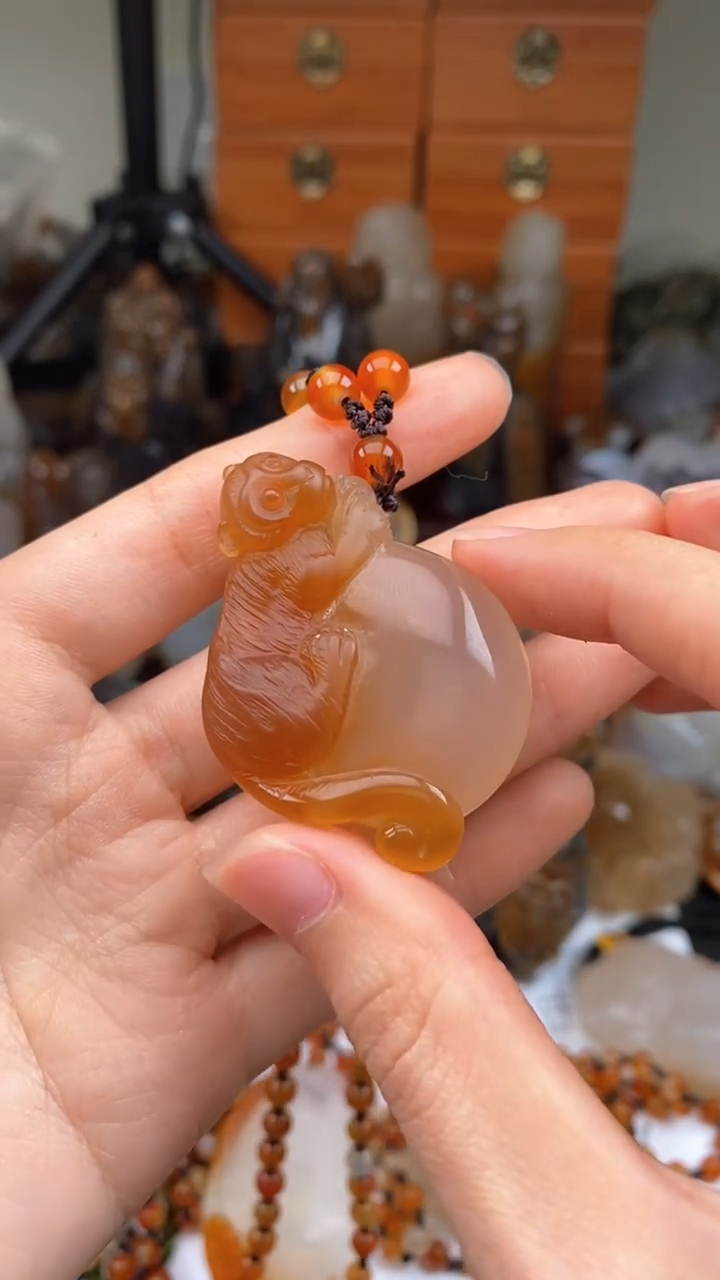 【闪购商品】玛瑙/玉髓颈饰未镶嵌AA