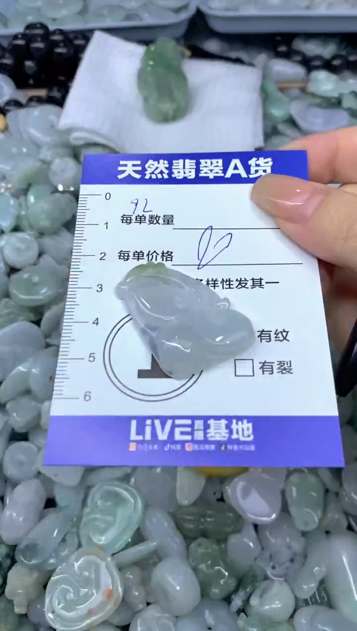 颈饰未镶嵌翡翠天然翡翠A货批量多样性发一件