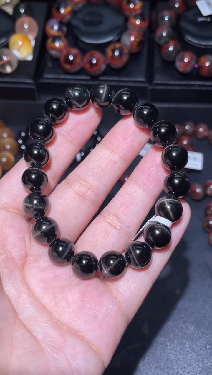 【闪购商品】辉石手链未镶嵌透辉石10mm